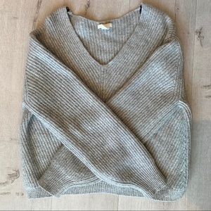 V-neck sweater